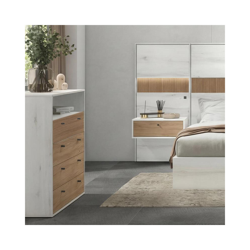 Cómoda 4 cajones y hueco SOULMATE