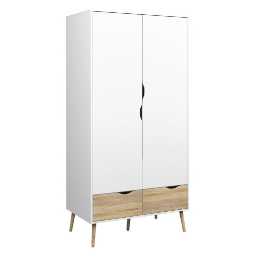 Comprar armario de dos puertas baratos Mueblesrey.com