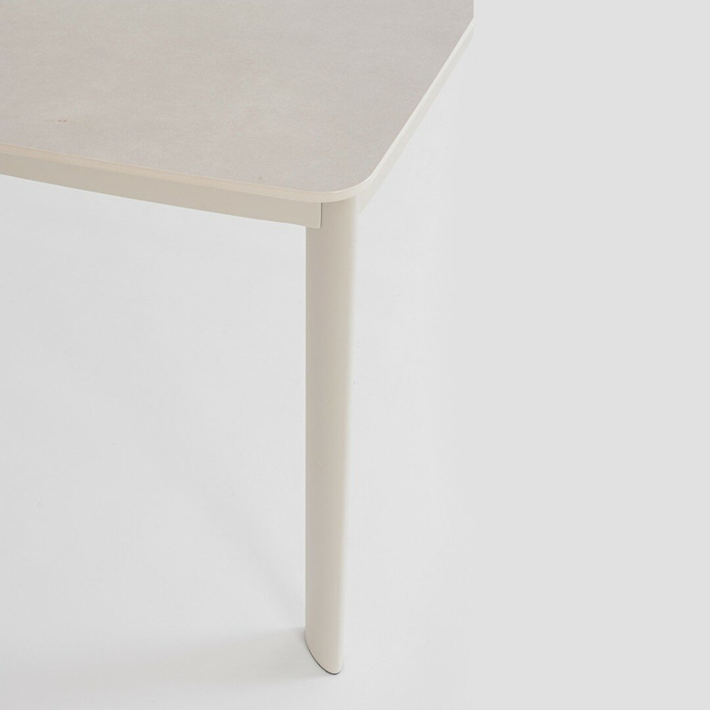 Mesa exterior Timba rectangular detalle