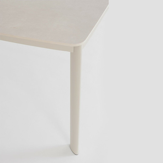 Mesa exterior Timba rectangular detalle