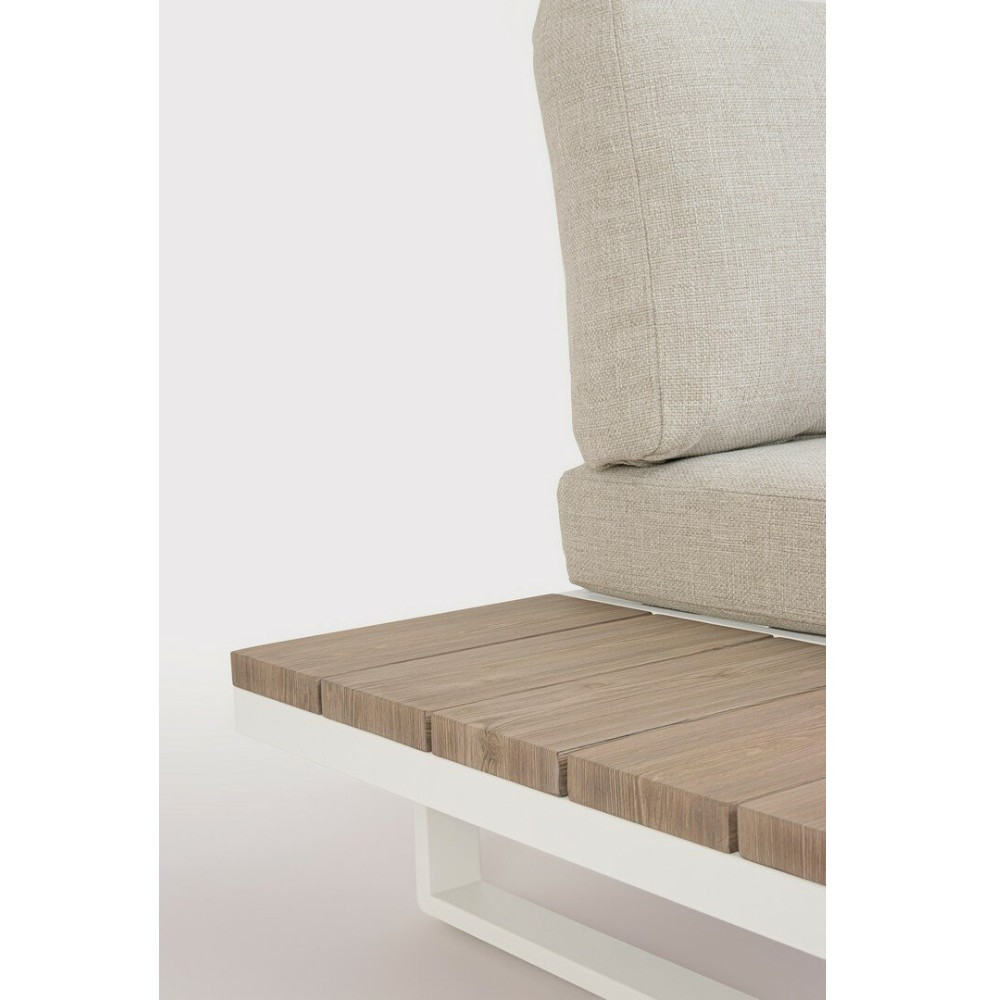 Set modular rinconera y mesita de exterior ZELMAR detalle