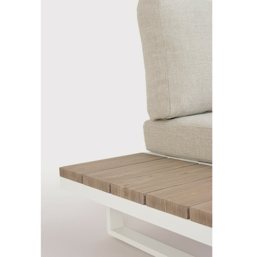Set modular rinconera y mesita de exterior ZELMAR detalle