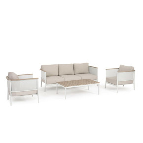 Set sofá, sillones y mesita de exterior BIBIAN conjunto