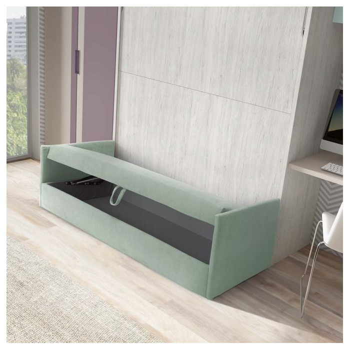 CAMA ABATIBLE VERTICAL DE 135 Ó 150 CON SOFÁ EIGHT CAMA ABATIBLE VERTICAL DE 135 Ó 150 CON SOFÁ EIGHT