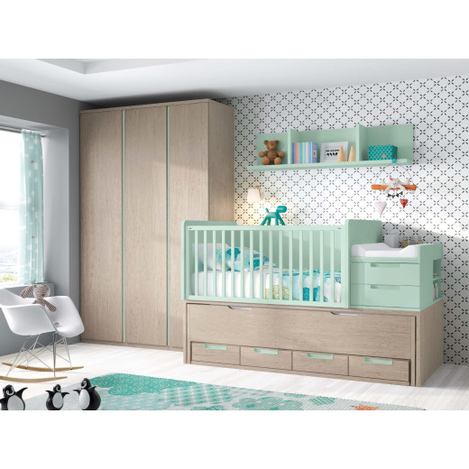 CONJUNTO INFANTIL CON ARMARIO TWELVE