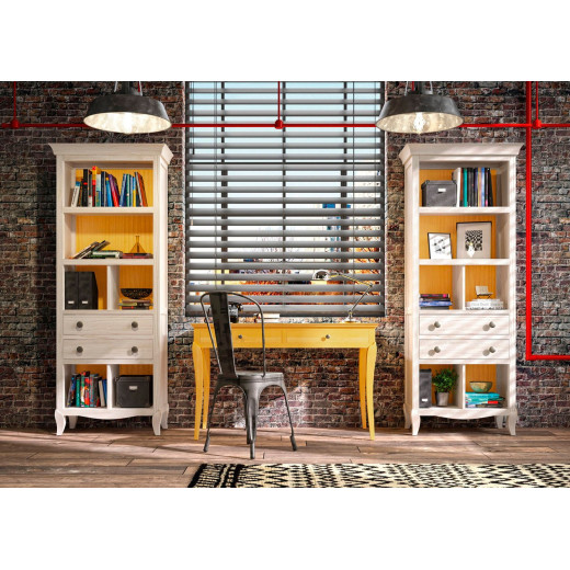 Cabecero y dos mesillas White