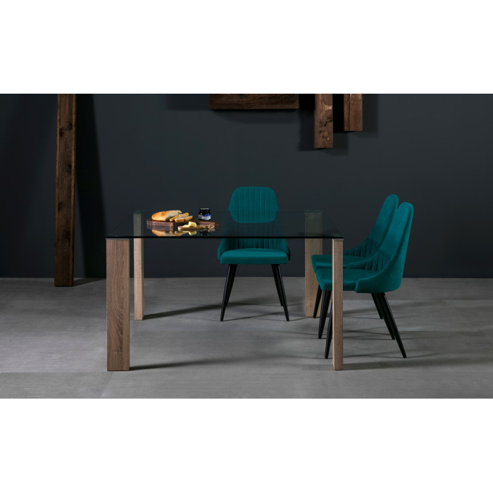 MESA DE COMEDOR CUADRADA TURIN MESA DE COMEDOR CUADRADA TURIN