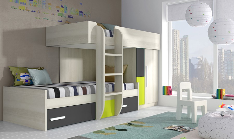 Dormitorios juveniles online, descubre amplia gama muebles rey Dormitorios individuales