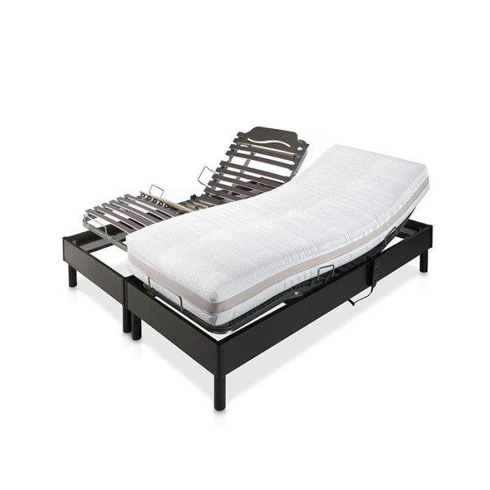 CONJUNTO COLCHÓN Y SOMIER ARTICULADO SALUD