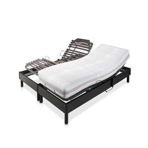 CONJUNTO COLCHÓN Y SOMIER ARTICULADO SALUD