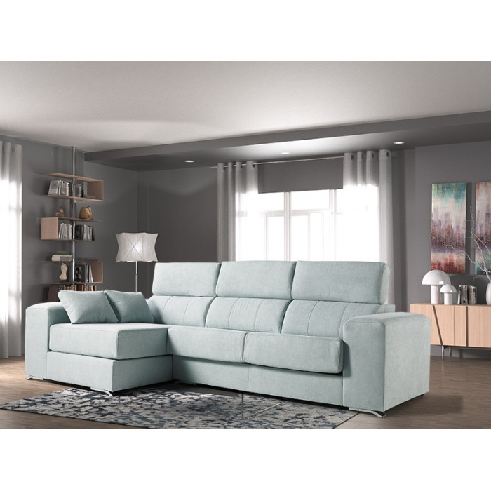 SOFA 3 PLAZAS CON CHAISELONGUE KUARZO SOFA 3 PLAZAS CON CHAISELONGUE KUARZO
