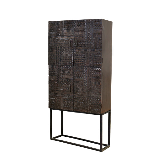 VITRINA 4 PUERTAS ETNIC