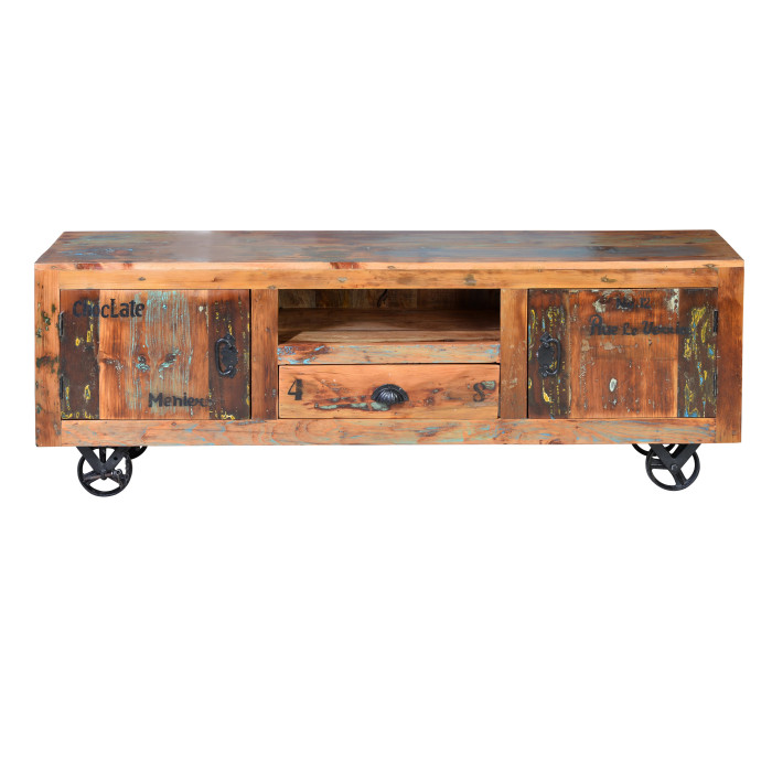 MUEBLE PARA TV CON RUEDAS ECOSTYLING MUEBLE PARA TV CON RUEDAS ECOSTYLING