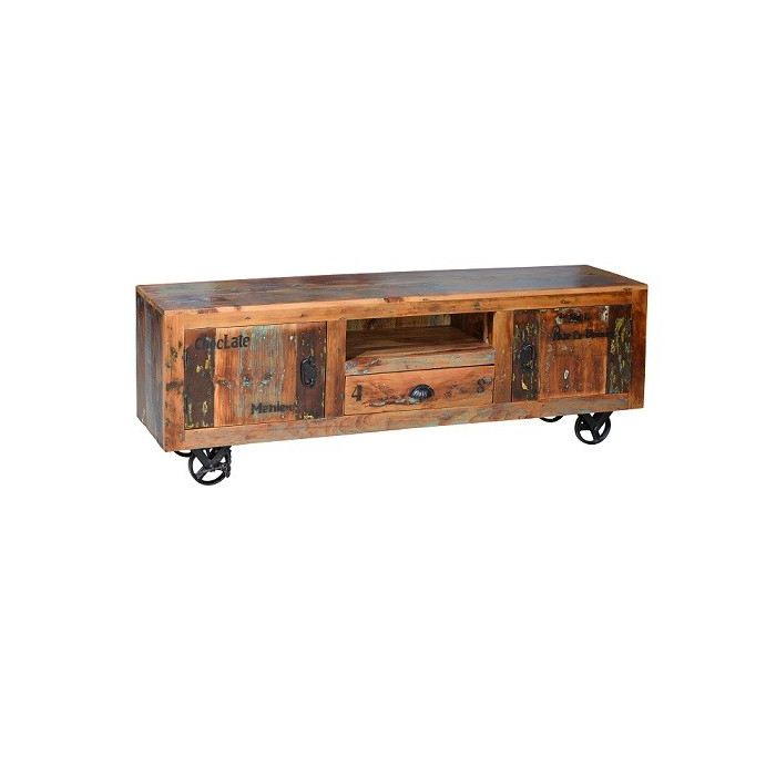 MUEBLE PARA TV CON RUEDAS ECOSTYLING MUEBLE PARA TV CON RUEDAS ECOSTYLING