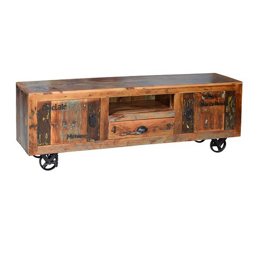 MUEBLE PARA TV CON RUEDAS ECOSTYLING