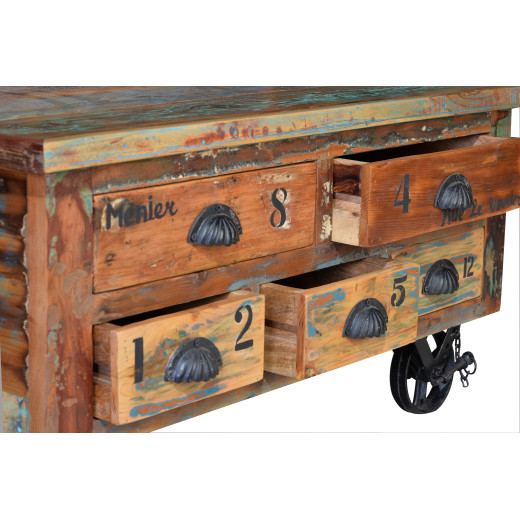 MESA DE CENTRO CON RUEDAS ECOSTYLING