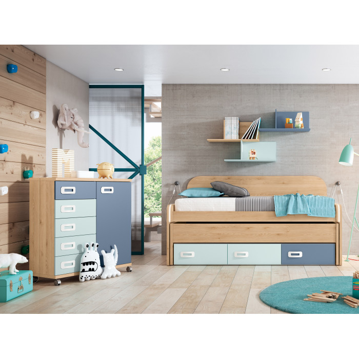 CAMA NIDO TRES CAJONES CLIPPY CAMA NIDO TRES CAJONES CLIPPY