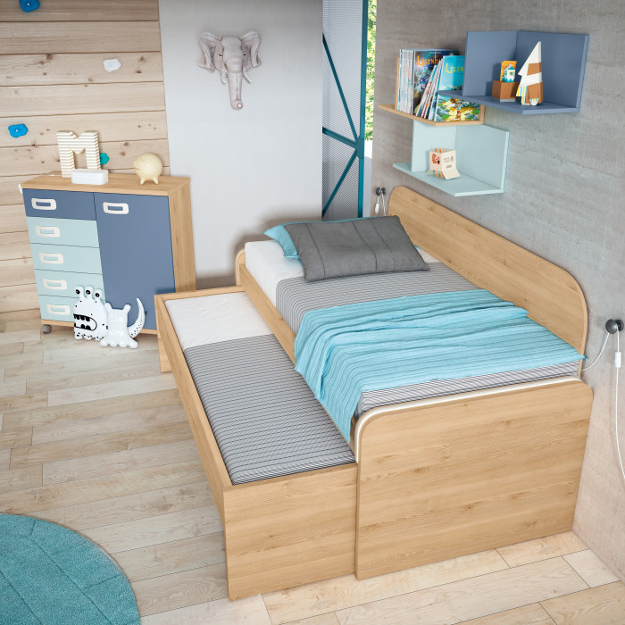 CAMA NIDO TRES CAJONES CLIPPY CAMA NIDO TRES CAJONES CLIPPY