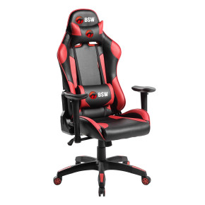 Silla gamer en rojo o azul NITRO Color Negro-rojo-nitro