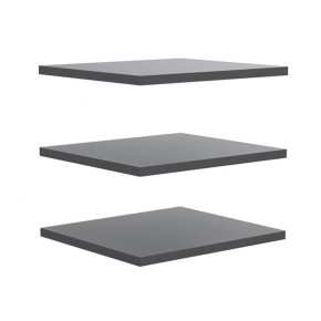 Set de 3 estantes para interior de armario