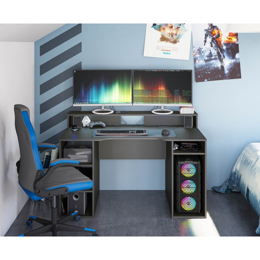 Comprar mesa gamer barata|Precio en de estudio mueblesrey.com