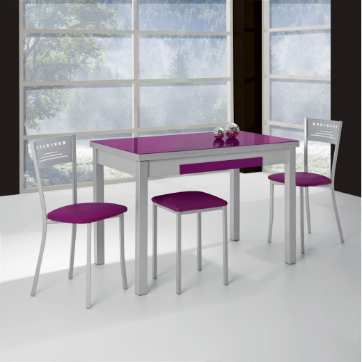 mesa de cocina|Mesas de Cocina Baratas Mueblesrey.com Color C FUCSIA Medida X 50