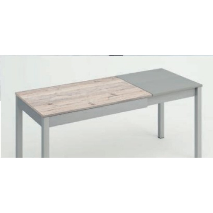 Mesa de cocina extensible Logroño - Cerezo - 100 x 60 cm.