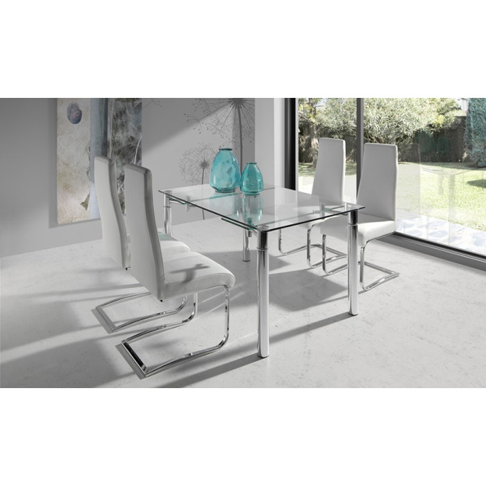 Mesa de comedor extensible INDORA