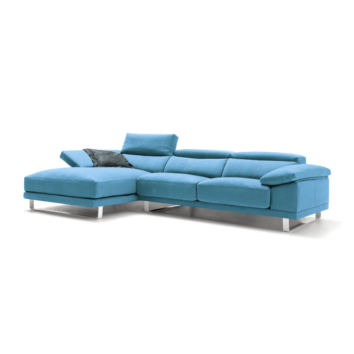 Chaise longue con pata metálica KENDAL
