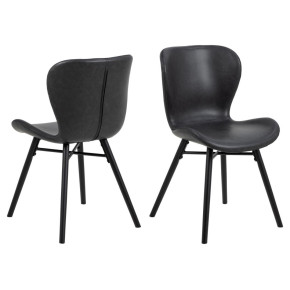PACK 2 SILLAS COMEDOR NEGRO LIV