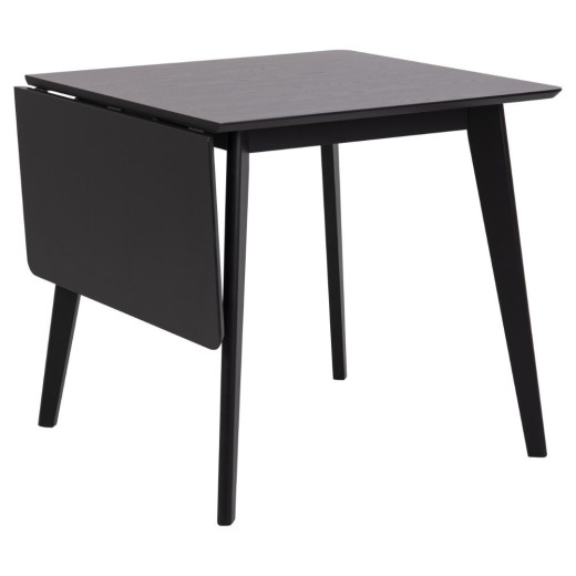 MESA COMEDOR EXTENSIBLE NEGRA VALI