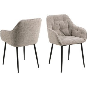 PACK DE 2 SILLAS COMEDOR BEIGE CLEMENS
