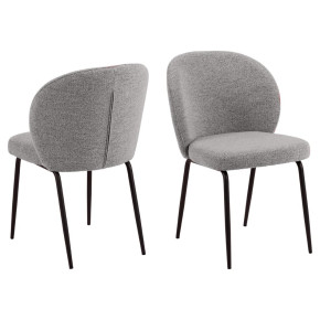 PACK DE 2 SILLAS COMEDOR GRIS HENRIK