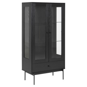 VITRINA INDUSTRIAL NEGRA FREYA