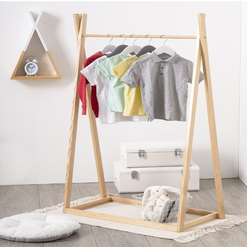 Perchero infantil madera 2025