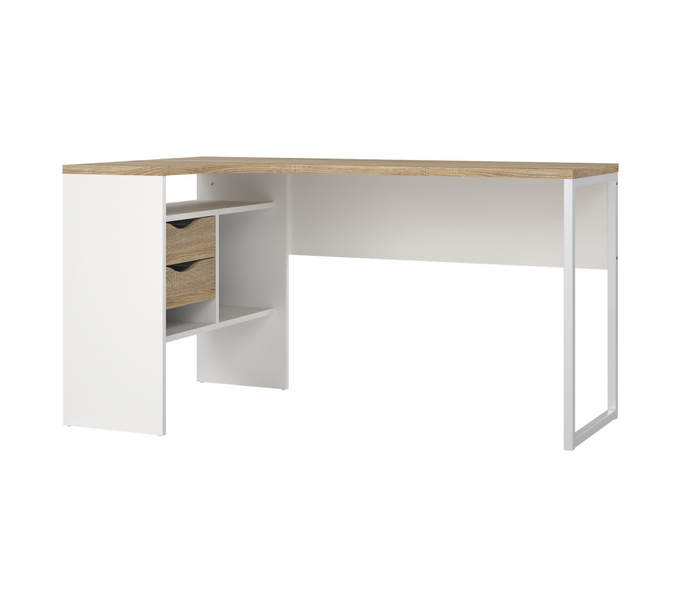Comprar mesa estudio rincón barataPrecio mesas y más en   Color Blanco y Roble